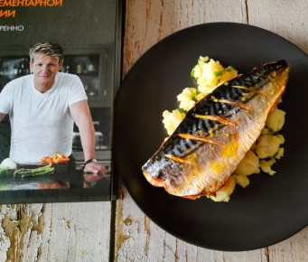 Изысканная скумбрия с картошкой по рецепту Гордона Рамзи