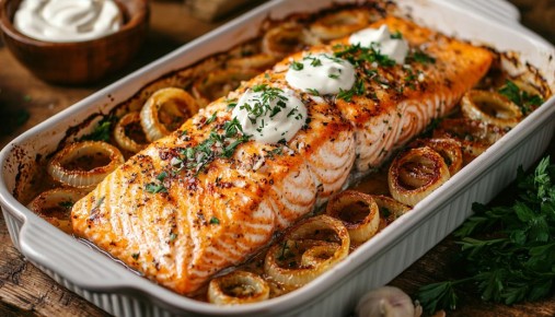 Как приготовить горбушу с сметаной в духовке: легкий и вкусный рецепт