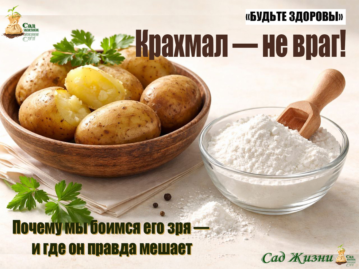 Крахмал в рационе: друзья или враги для здоровья?