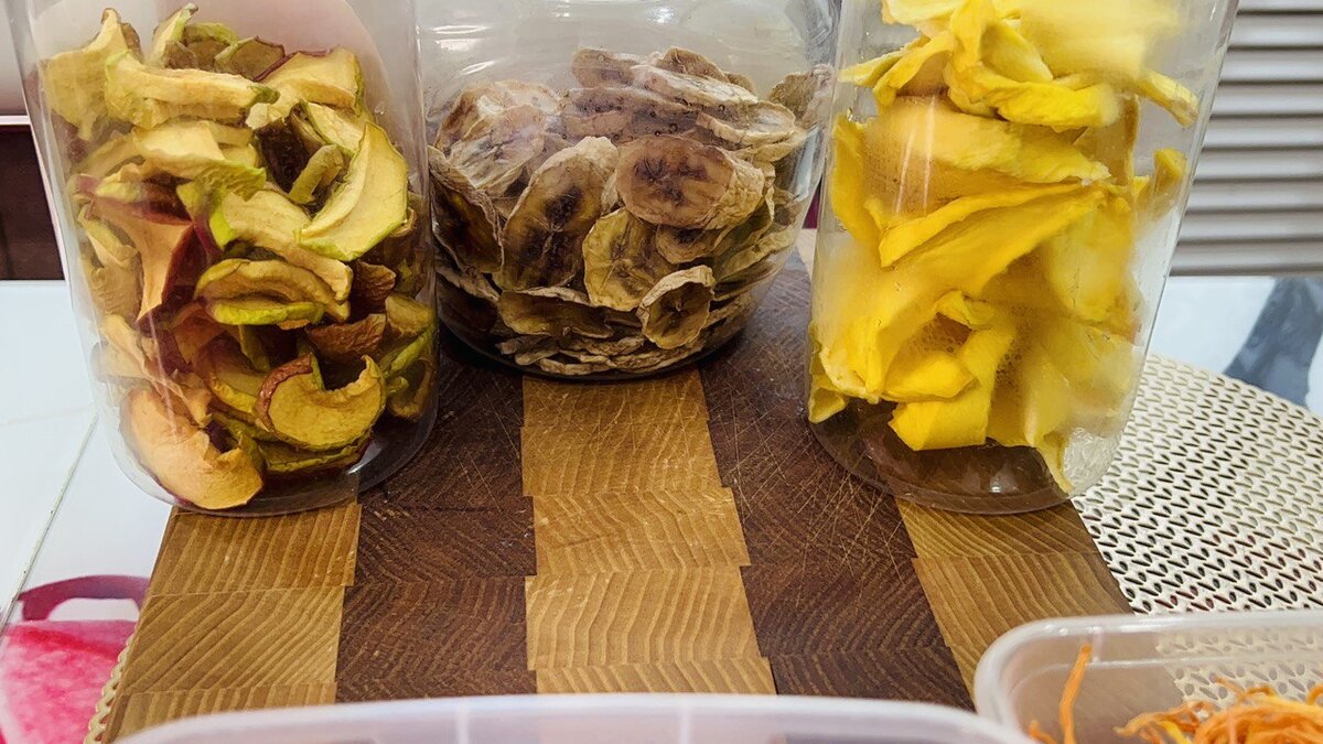 Секреты хранения сухофруктов и сушеных овощей