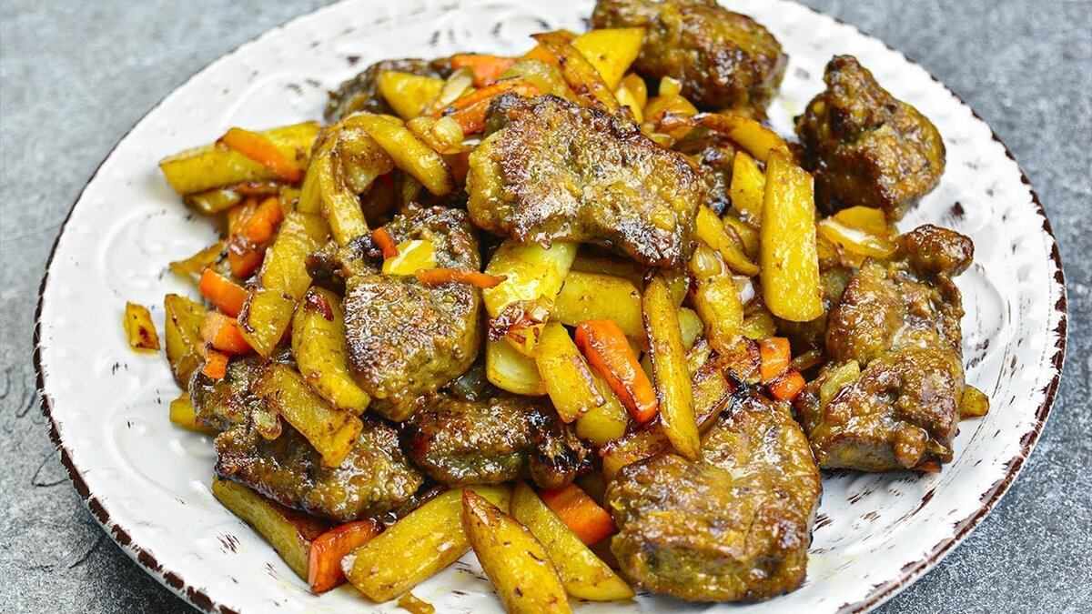 Вкусная печень с картошкой: новый взгляд на классическое блюдо