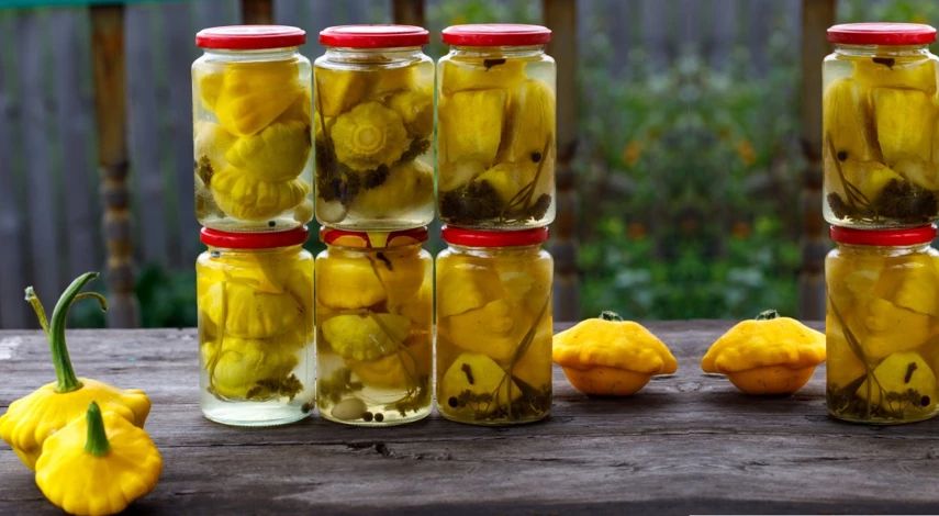 Патиссоны в лимонно-уксусной заливке: изысканная закуска для любого стола