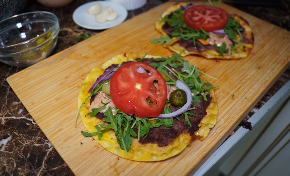 Как приготовить бургер в лаваше