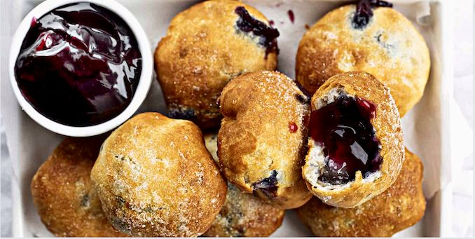 Летние воспоминания в каждой порции: шарики с черникой