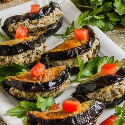 Вкус Грузии: Баклажаны с Ореховой Начинкой