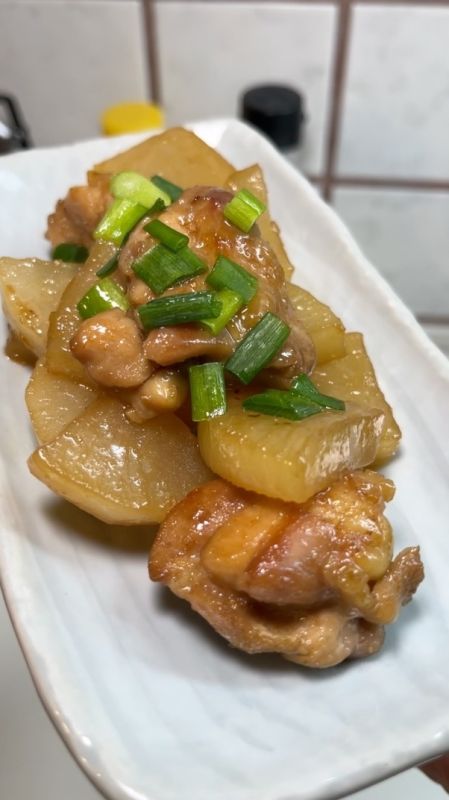 Необычная курица с редькой дайкон: как удивить своих гостей