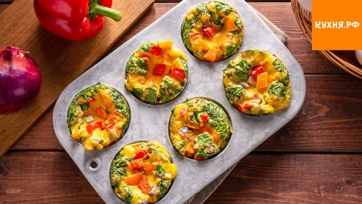 Скоростной завтрак: яичница в маффине всего за 2 минуты