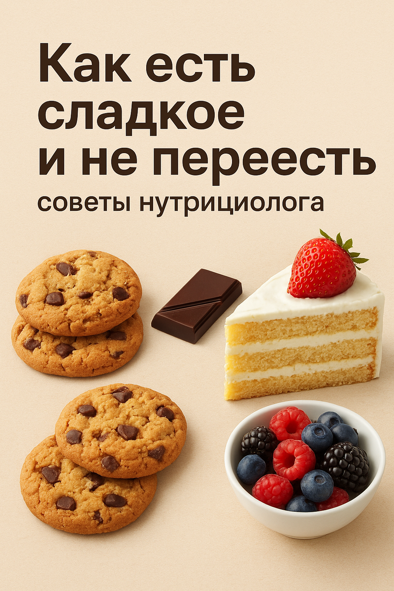 Как наслаждаться сладким, не переедая