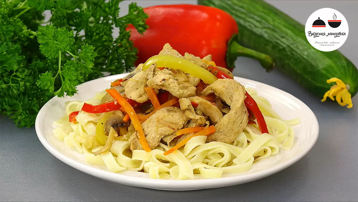 Быстрая роскошь на ужин: куриное филе в пакете