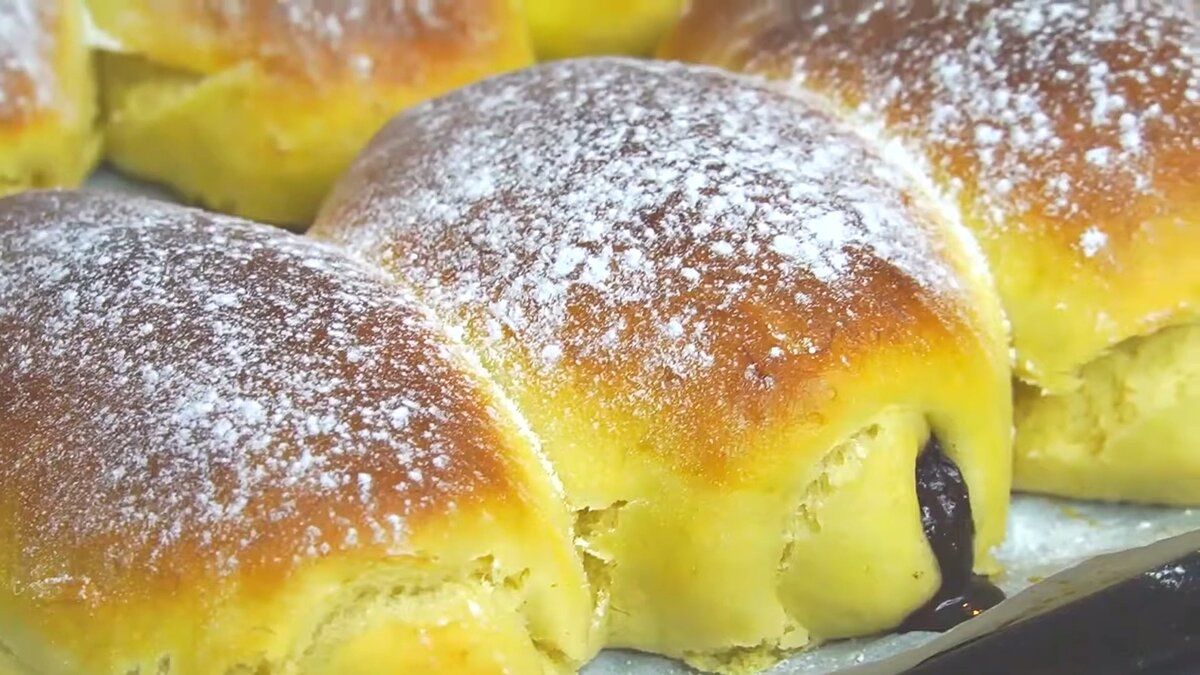 Сладкие булочки с шоколадом: быстро и легко